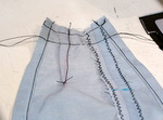Sew a second line of stitches