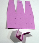 Fold the Ruffle Pattern